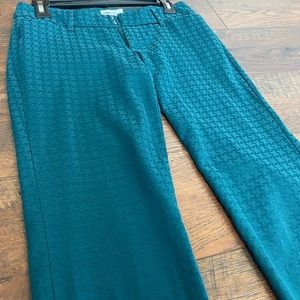 Turquoise Printed Old Navy Pixie Pants